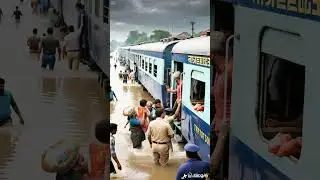 &ldquo;Hundreds Trapped on Flooded Train &mdash; Incredible Real-Life Rescue in India&rdquo; #IndiaFloods #floodrescue