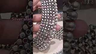 Kalyan jewellers Heavy Payal #youtubeshorts #shortsfeed #tanishqjewellery #silveranklets
