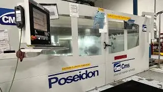 CMS Poseidon 38/100 DB KX5 Z1300 5 Axis High Speed Gantry Mill (2016) For Sale from AssetExchangeInc