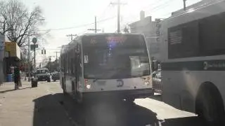 EXCLUSIVE MTA NYC Bus: 2009 Nova TL-40102A LFS B6 Bus #0055 at Canarise-Rockaway Parkway