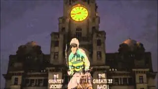LIVER BUILDING PROJECTION, LIVERPOOL