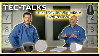 ALPHA TEC-Talks : Bose BGM loudspeakers Comparison - DS-Series vs. FS-Series vs. DM-Series