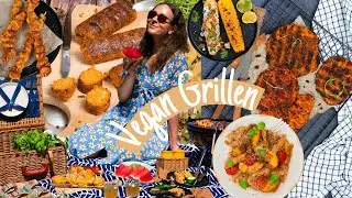 VEGAN GRILLEN &raquo; So geht's! Unser erster Grillkurs & 10 Tipps f&uuml;r veganes BBQ │ Food Friday #177
