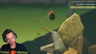 LIVE ULTIMATE RAGE GAME   Getting Over It with Bennett Foddy Gameplay