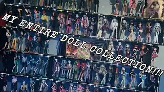 My updated 2025 Doll Collection Tour! (200+ Dolls!!)