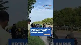 Kecelakaan di Jalan RHF Palm Spring, Diduga Hindari Lubanh #beritabatam