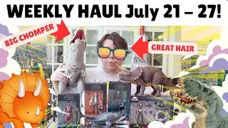 DINOSAURS, Star Wars Black Series & Marvel Legends | Weekly Action Figures & Comics HAUL July 21-27