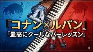 コナン ルパン アニソン BGM で バレエレッスン バー : Conan Anime Song for Ballet