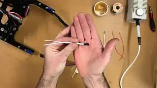 12c - MADA 3DP V3 - Wiring The Z Axis - Fan and Braided Wrap