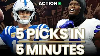 5 Picks In 5 Minutes! NFL Week 7 Player Props