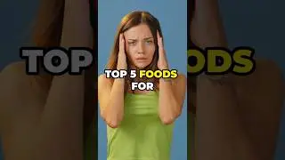 TOP 5 FOODS FOR STRESS RELIEF!!!😲 #healthy #stressrelief #anxiety