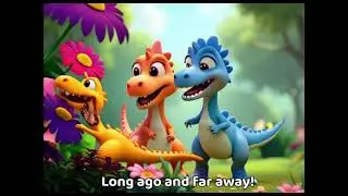 Stomp, stomp, big T-Rex feet 🦖🔥 Dinosaur Song for Kids & Nursery Rhyme | @Babykids9594