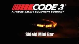 Shield Mini Bar - Flash Pattern - PSE Amber