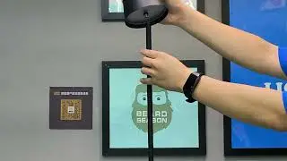 Rechargeable Cordless LED Floor Lamp demo in video