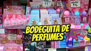 Bodega en CDMX de PERFUMES desde $7 pesos 😲 Aqui se surten los COMERCIANTES 