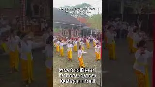 Bali Traditional Dance | 90 days solo travel | #solotravel #digitalnomad