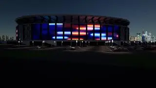 Stadium Media Facade Concept