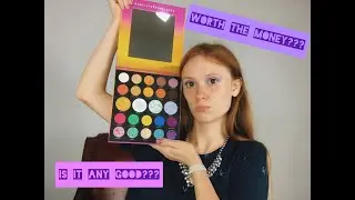 Morphe 24A Artist Pass Eyeshadow Makeup Look And Review