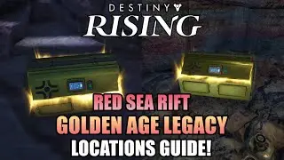 ALL 16 Golden Age Legacy Locations Guide! Red Sea Rift! - Destiny: Rising