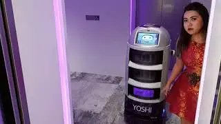 Meet YOSHI, the resident robot at YOTEL Singapore