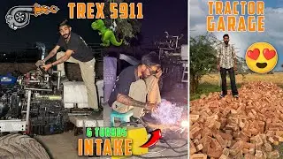 Garage Layi Etta Aa Geya 🧱| T-rex 5911 Intake Da Kam Start 🔥 6 Turbo 🦖| Lucky Goldsmith
