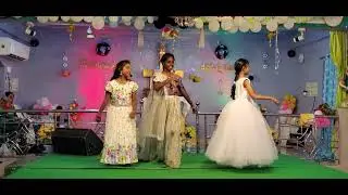 Yesayya puttenedu... action song.... Rakshanadwaram church.... Allavaram....