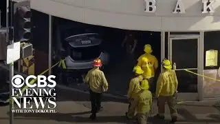 Car slams into L.A. grocery store, killing at least 3 people