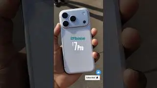 iPhone 17 Pro Silver First Look | Stunning Premium Design! #shorts #smartphone #apple