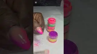 Easy steps on how to isolate your pigment powder #trending #fyp #thenaillife #nailart #nailtutorial
