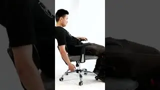 Breathable Mesh Computer Chair, Comfy Swivel Task Chair with Flip-up Armrests and Adjustable Height