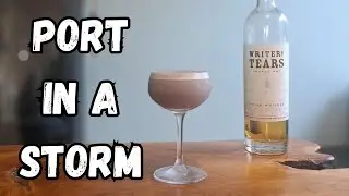 A Fruity and Fresh Little Number! || Port in a Storm Cocktail Recipe