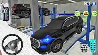 New Black Rexton SUV Car in Auto Repair Shop - 3D Driving Class 2026! Android iOS Gameplay
