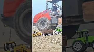 Remote control T2 tractor 🚜 vs jcb