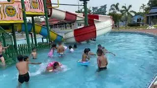 swimming time at James world fun park