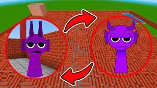 I Summon NEW Incredibox Sprunki in Maze Gmod Minecraft! ► Minecraft Sprunki Maze #27
