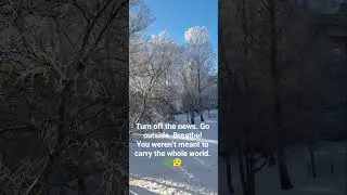 Log off. Step outside. Take a breath. The world can wait. 🌿😮&zwj;💨