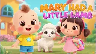 Mary Had a Little Lamb- School Day Story | Baby Songs & Nursery Rhymes#kidssongs #nurseryrhymes#poem