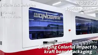 White Ink Solution | Bringing Colorful Impact to kraft board Packaging -- WD250J