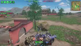 Tank Force Lorean Display 17 kills.