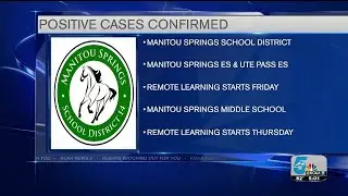 Schools in Manitou Springs switch to remote learning after positive COVID-19 cases