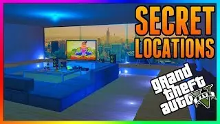 GTA 5 Online - Best SECRET LOCATIONS & INTERIORS! (GTA 5 Solo Wallbreaches/Hiding Spots)