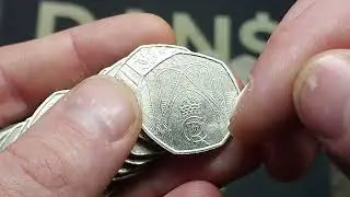 &pound;250 50 PENCE COIN HUNT! 1000 COIN FINDS?