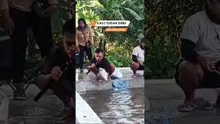 SKILLNYA DIATAS RATA-RATA #skills #keahlian #naik #babon #ikanbesar #serok #jaringikan #lombamancing