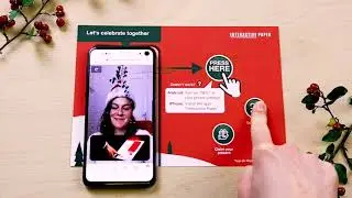 Interactive Christmas Card for your Business - Interactive Paper