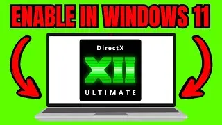How To ENABLE DirectX 12 Ultimate In Windows 11 (FULL GUIDE) 2026