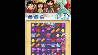 Play Disney Dream Treats - Match Sweets Gameplay Walkthrough Level 10 iOS Android