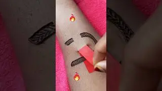 Unexpected 🔥 Mehndi Hack #mehndi #shorts #hack