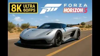Koenigsegg Jesko drive (8k ultra hd) || Forza Horizon 5