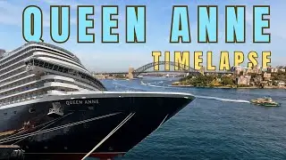 Cunard Queen Anne Maiden Arrival Sydney Harbour