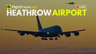 Heathrow Airport Live - CROSSWIND Saturday 17th January 2026